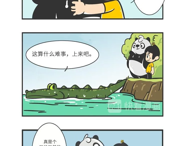 熊猫君和黄逗菌可持续生活志第二季漫画,明日之星“达米尔”5图