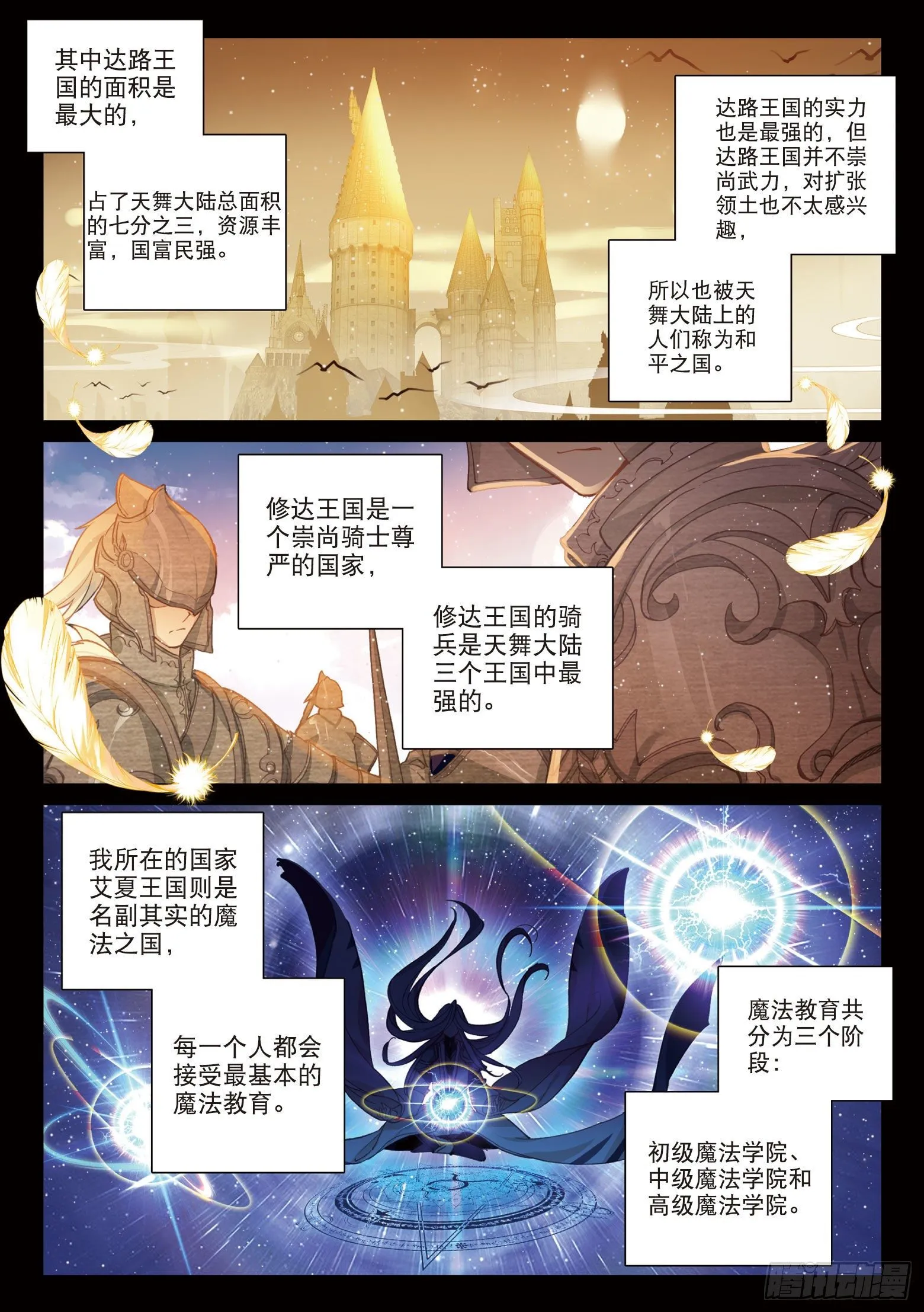光之子笔趣阁无弹窗漫画,1 初级魔法学院4图