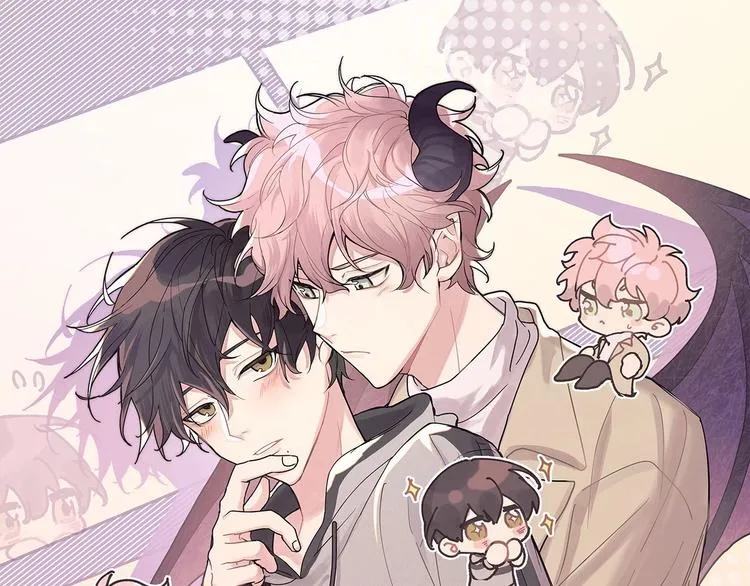 小心被梦魔吃掉哦漫画免费阅读全集下拉漫画,预热 万人迷梦魔x人类小透明1图