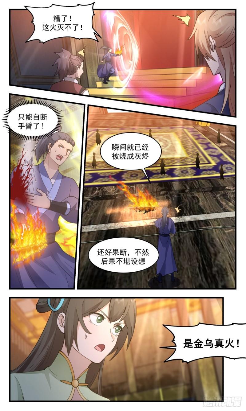 武炼巅峰番外篇漫画,第一栈篇-三足金乌3图