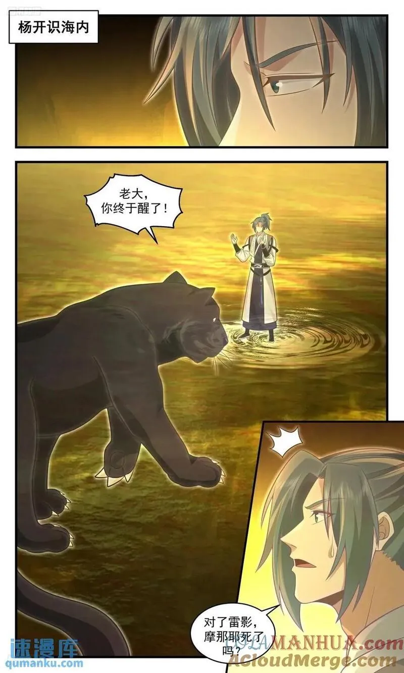 武炼巅峰32集漫画,大决战篇-三魂共体4图