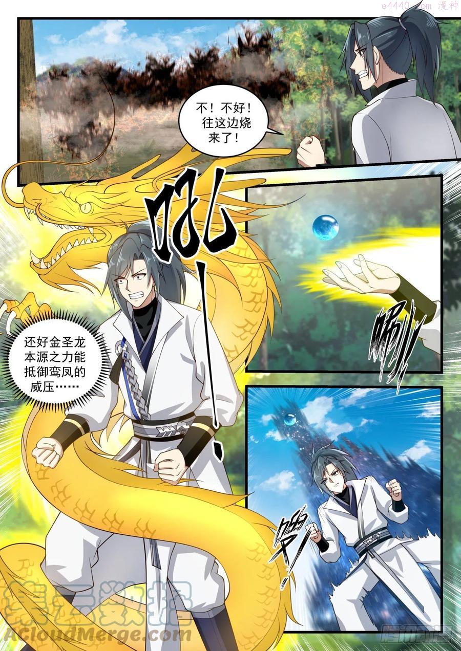 武炼巅峰40漫画,焚灭四方5图