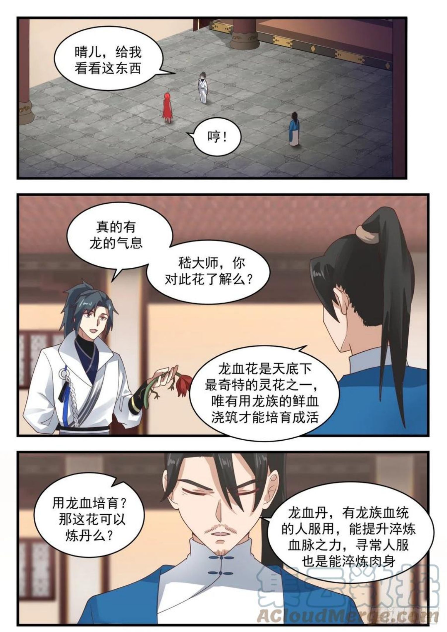 武炼巅峰男主几个老婆漫画,凌霄宫篇-冻土4图