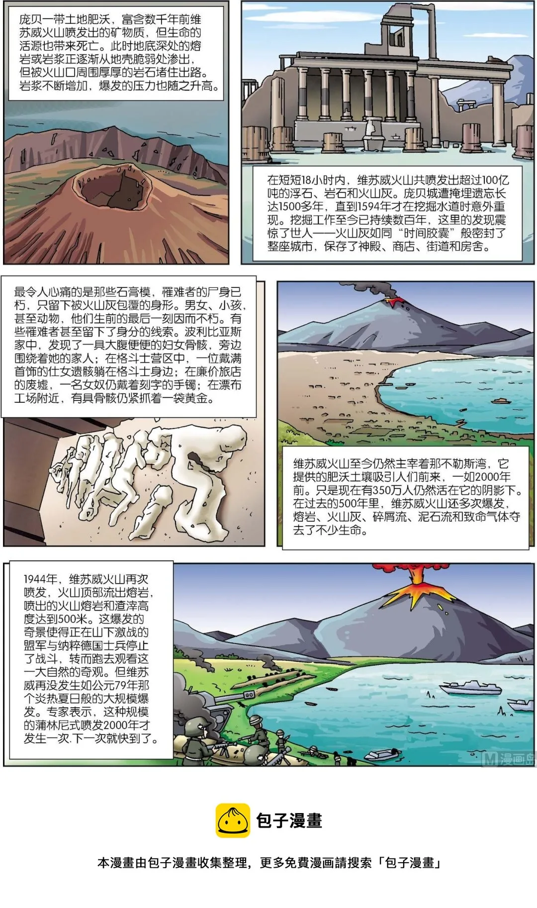 古今中外奇人异事漫画,第093话 庞贝城末日2图