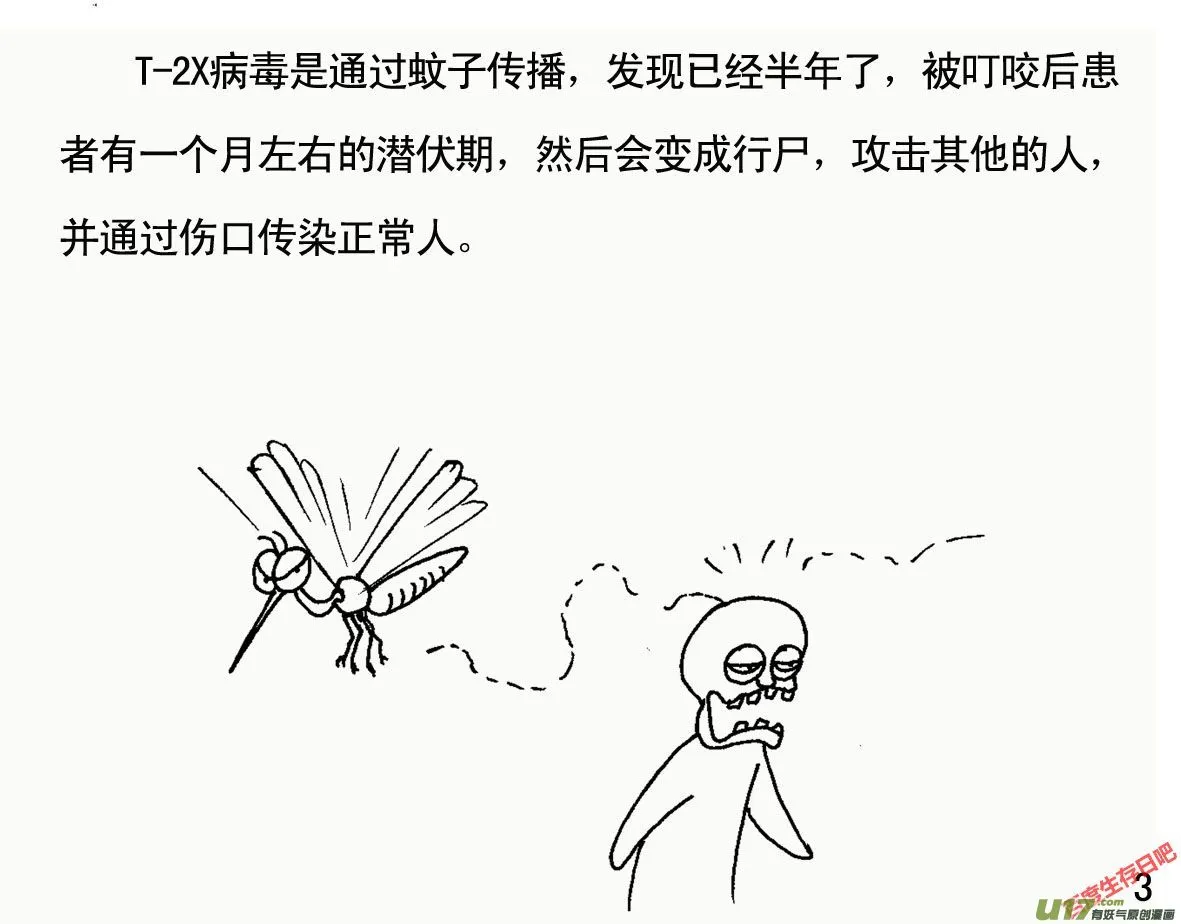 生存日记漫画漫画,（第一季）１病毒来袭3图