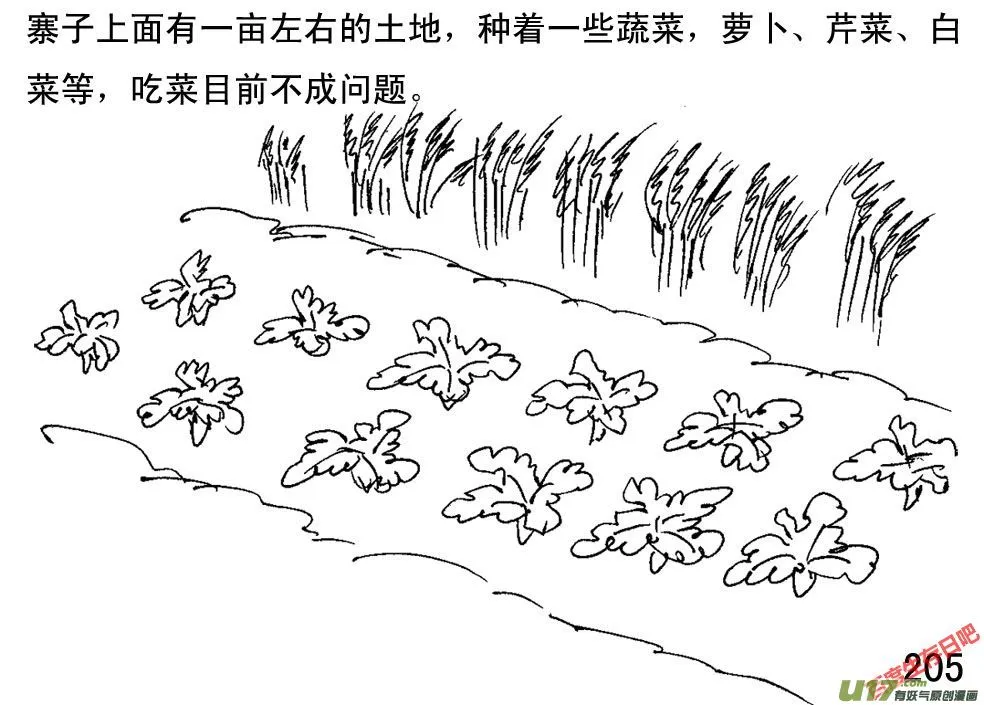 生存日志漫画,（第一季）19进村搜粮5图