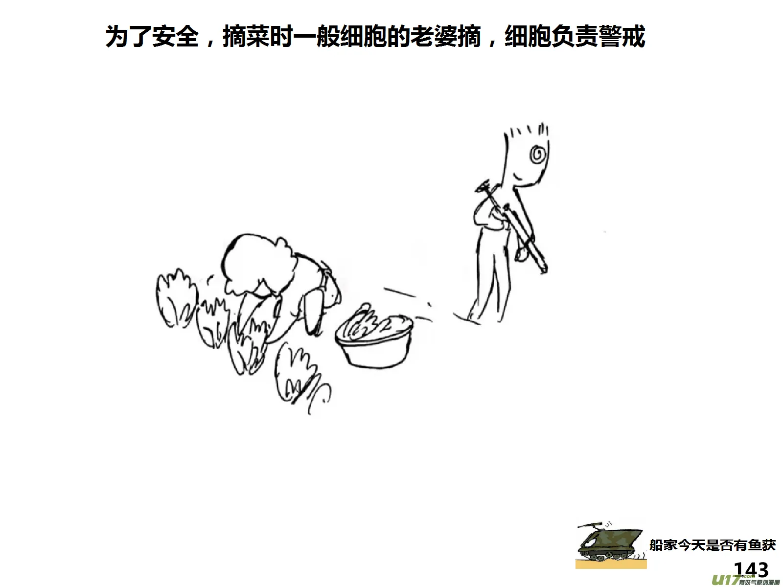 生存日记全集漫画,（第十五季）村中食宿23图