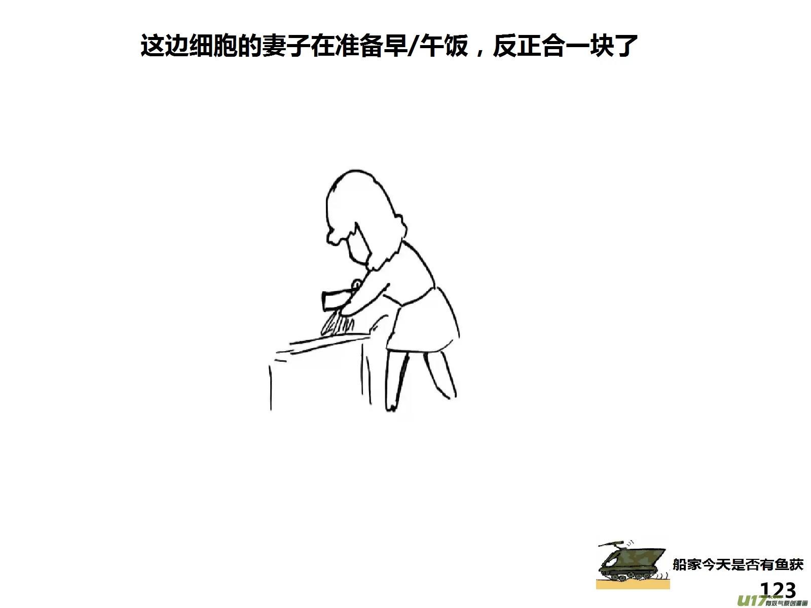 生存日记完整版漫画,（第十五季）村中食宿13图