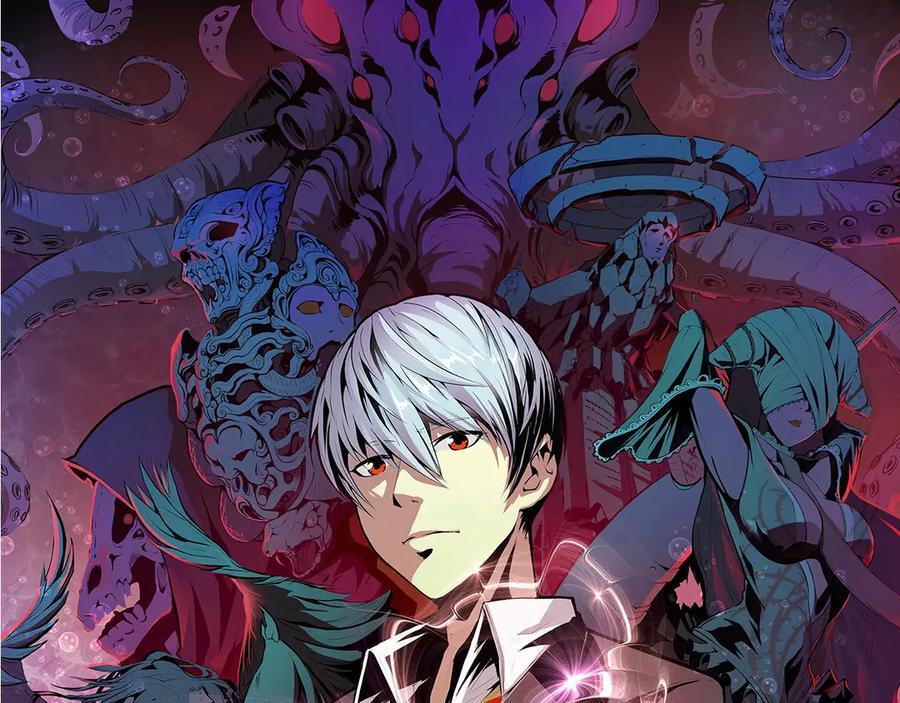 成为克苏鲁神主的视频漫画,第41话 不存在的转校生1图