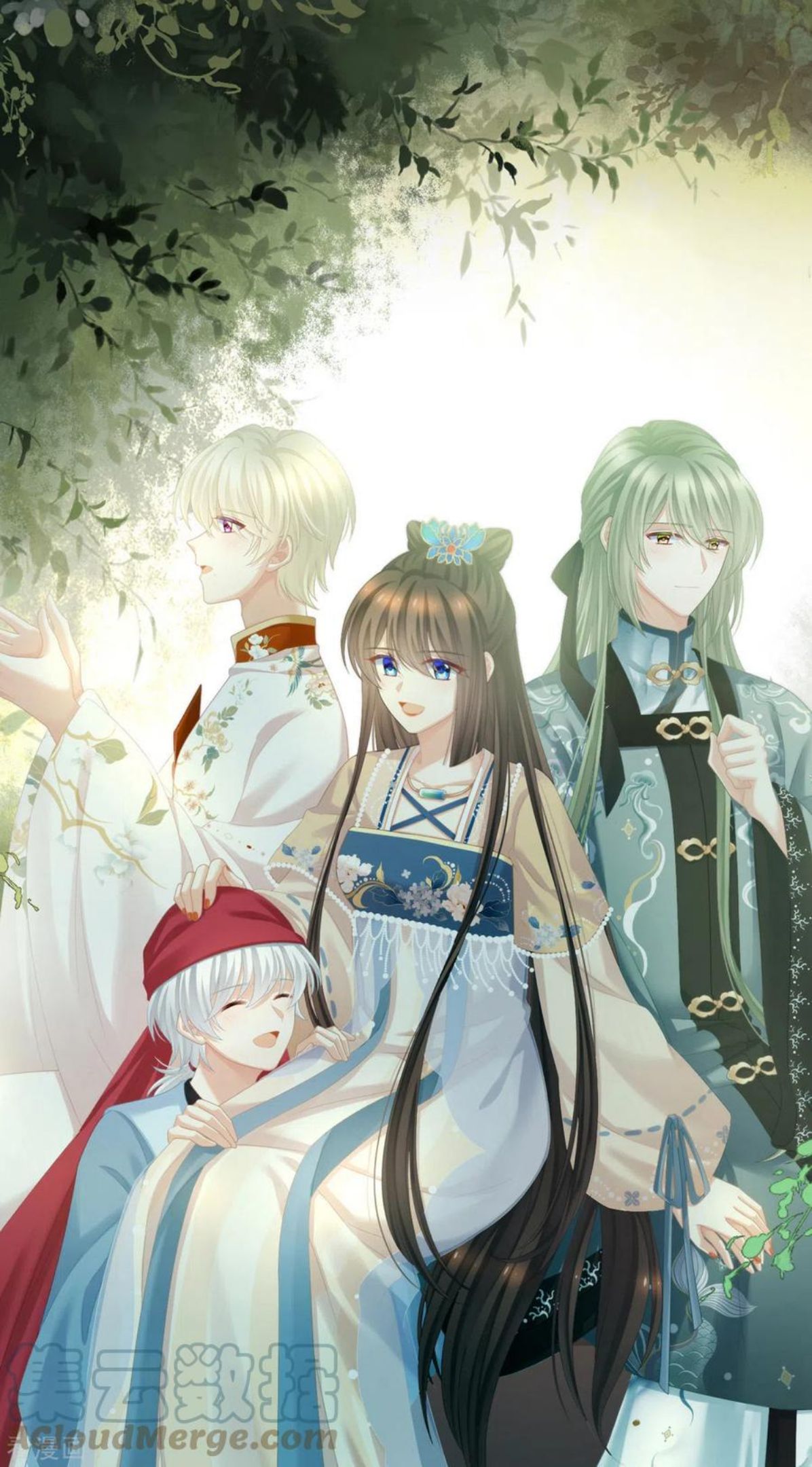 女帝的后宫最新免费漫画,第305话 告白1图