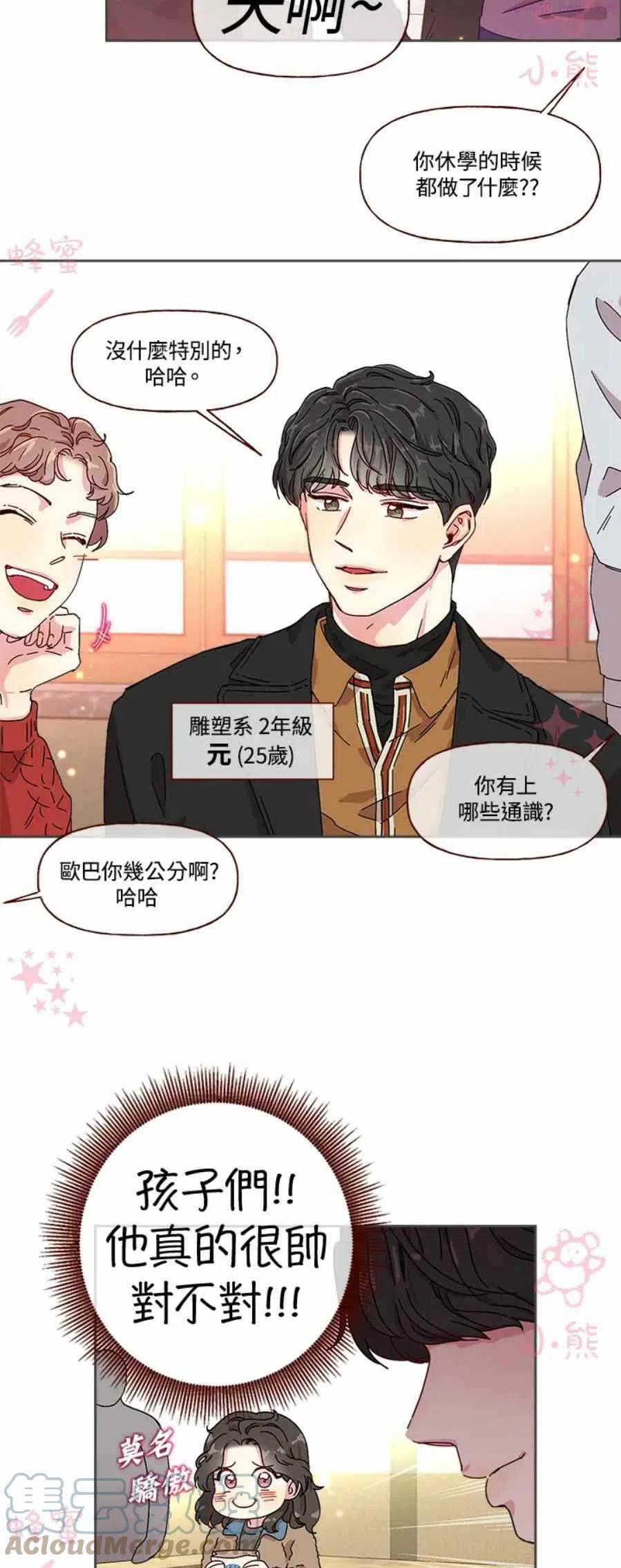 被学姐们围住漫画,第3话3图