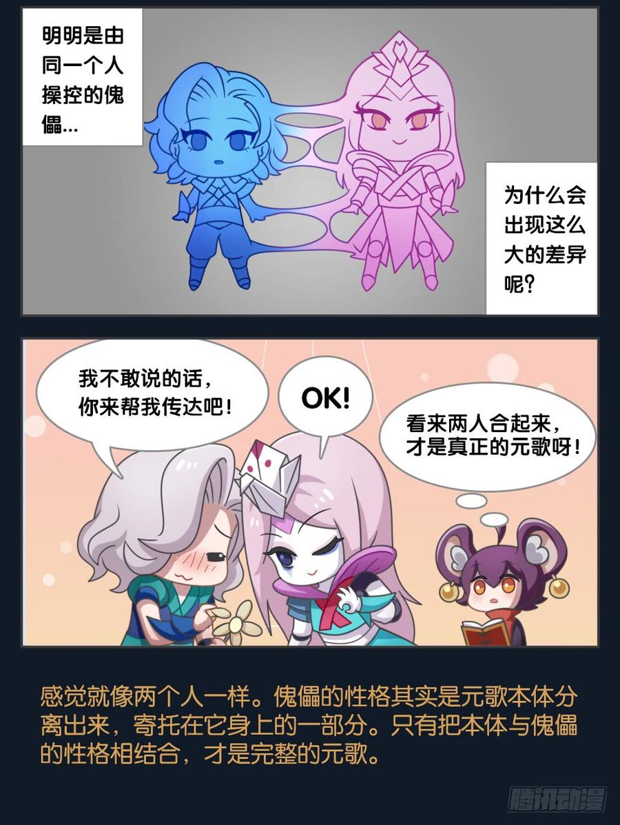 王者萌萌假日免费下漫画,元歌的秘闻3图