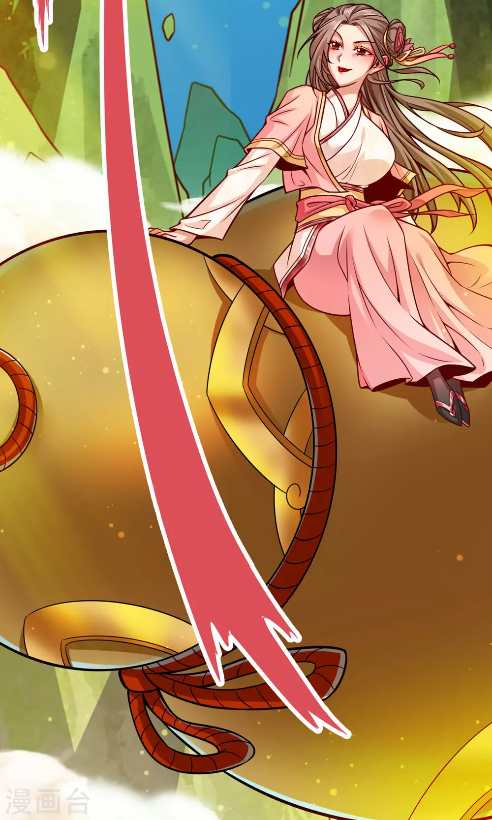 师兄太稳健了好看吗漫画,第65话 清纯可人2图