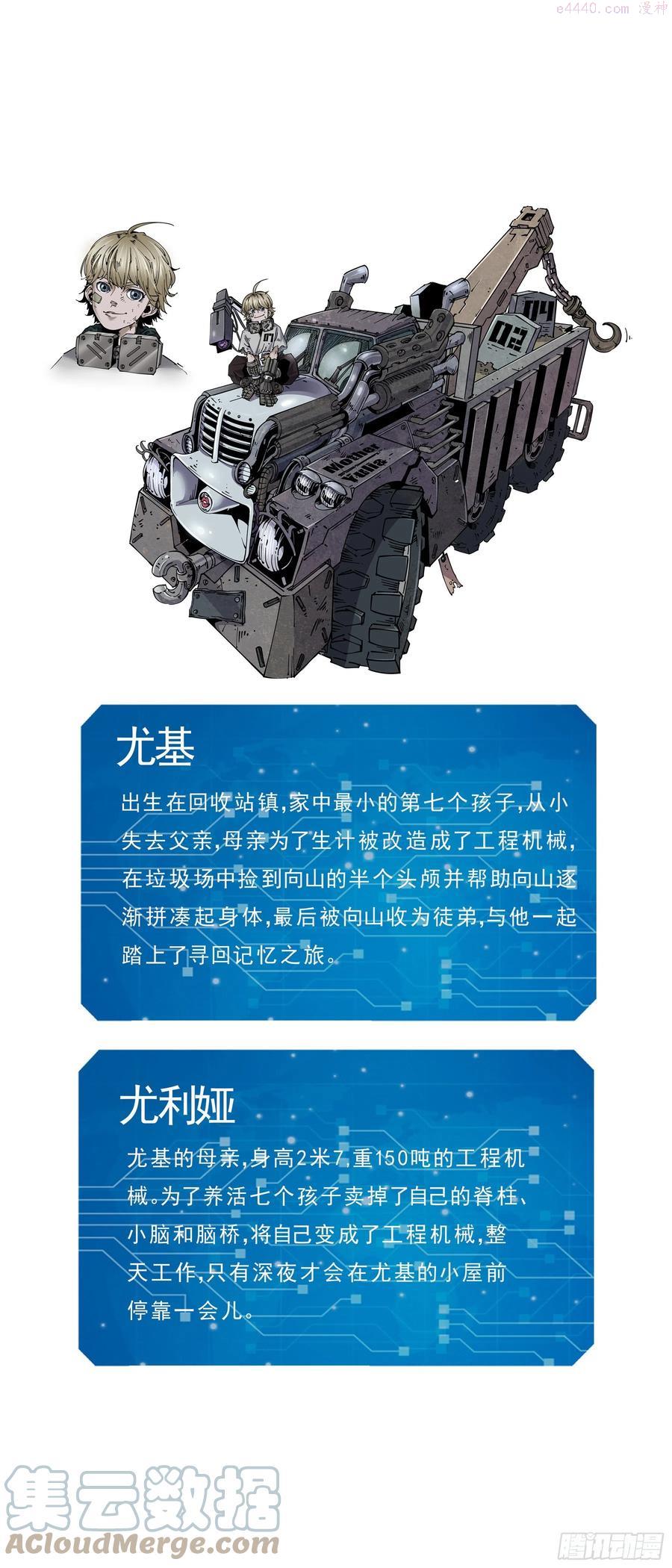 赛博英雄传贴吧漫画,人设概念图4图
