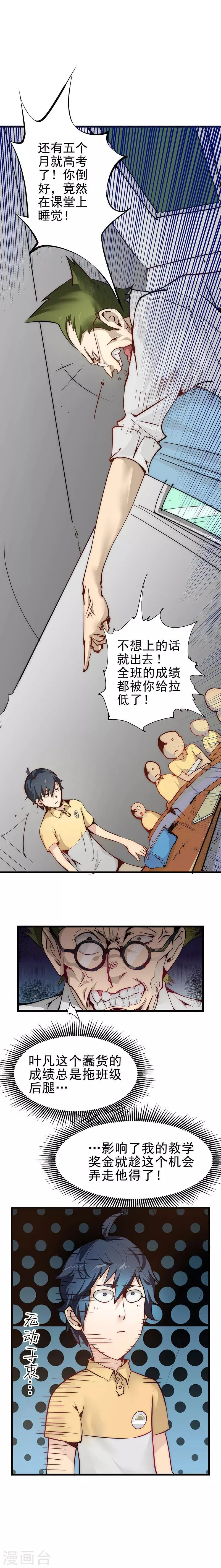 最强妖孽天王 风雨北漫画,第1话 退学2图