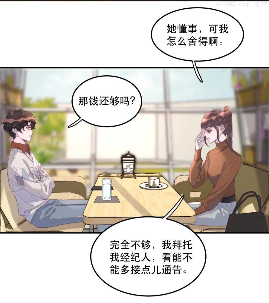 听说我很穷[娱乐圈]漫画,034 嗯，有点甜！5图