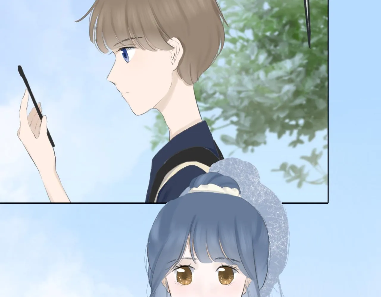 文科男生的特点漫画,第9话 校园之外4图
