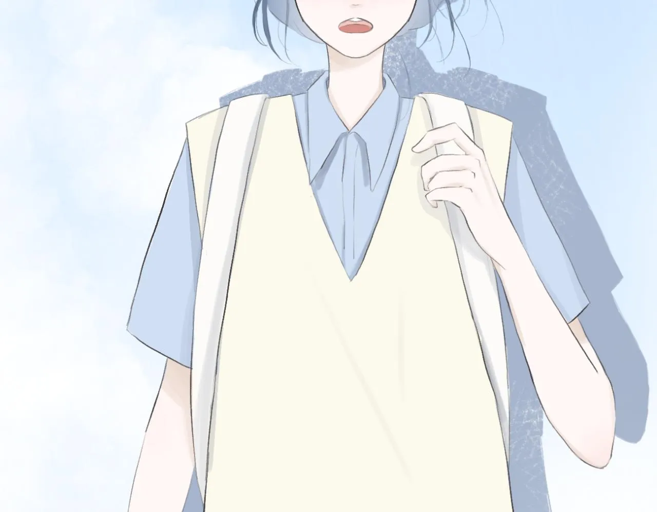 文科男生的特点漫画,第9话 校园之外5图