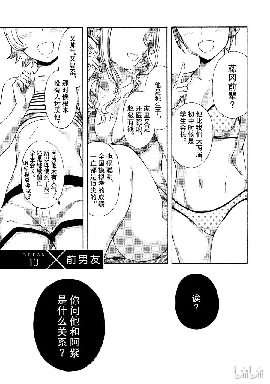 垫肩短袖夏季漫画,13 前男友1图