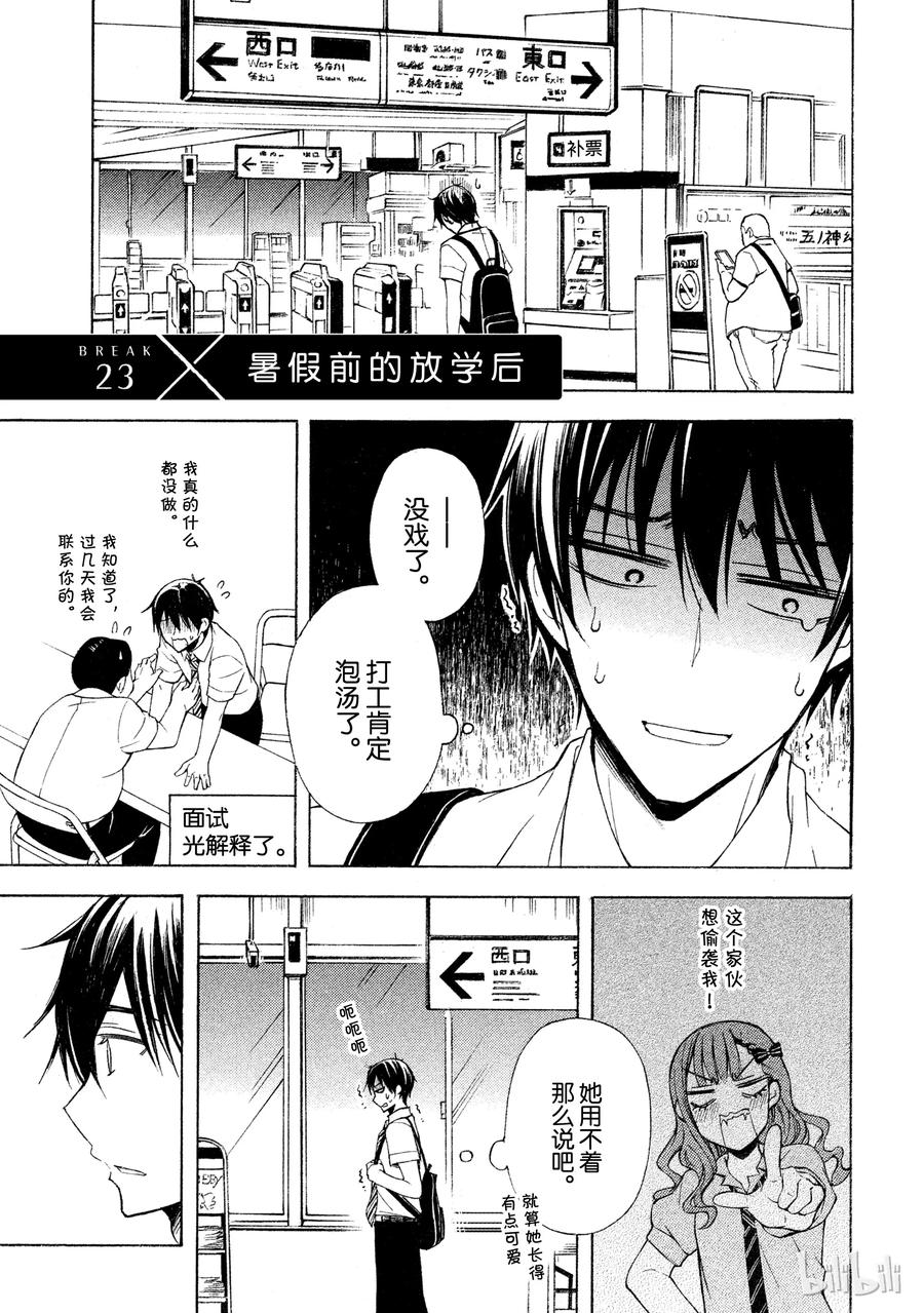 顶肩的详细教程漫画,23 暑假前的放学后1图