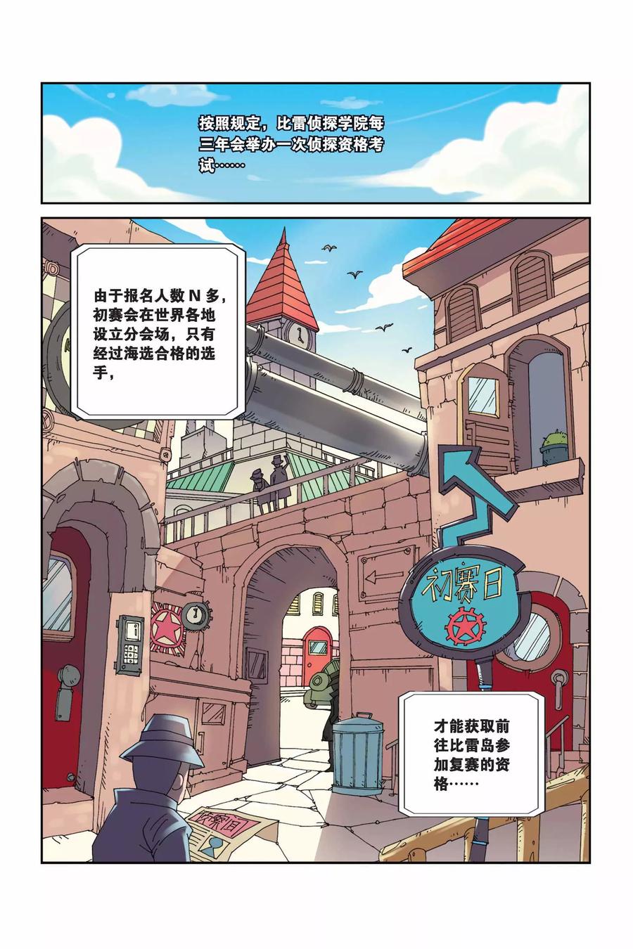 侦探团特别专访漫画,第1话 考官是骗子？！2图