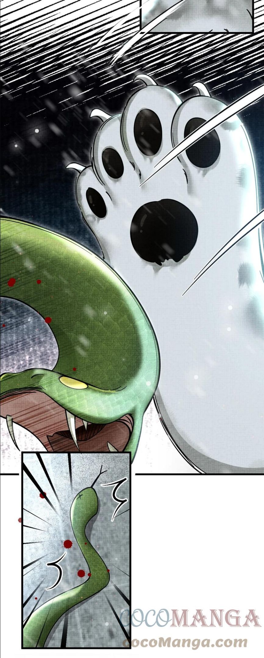 雪豹喜欢咬尾巴在哪里漫画,037 小别胜新婚～4图