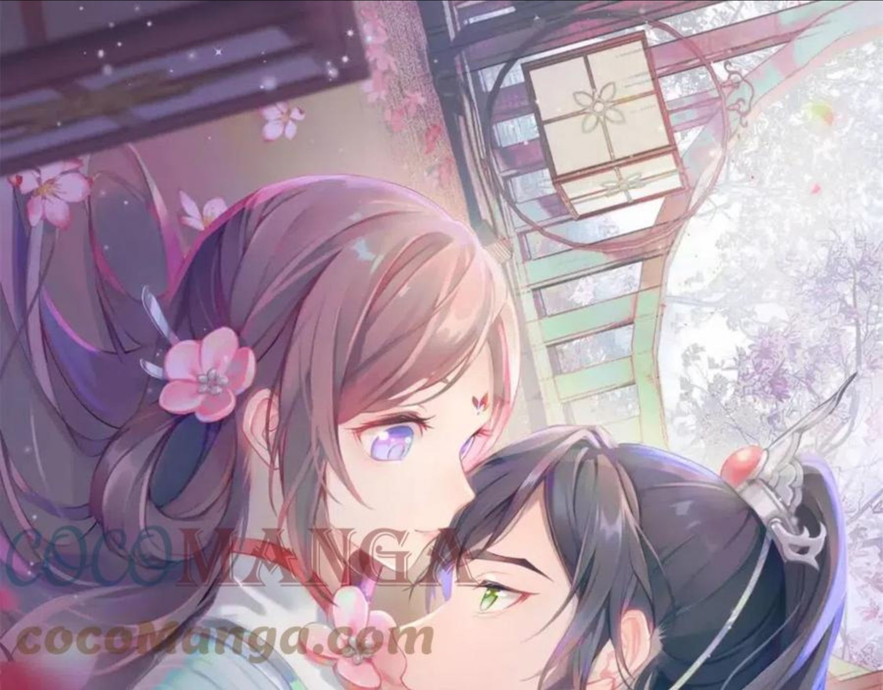 忽如一夜病娇来女主第几集腿好了漫画,第53话 感受你的吻1图