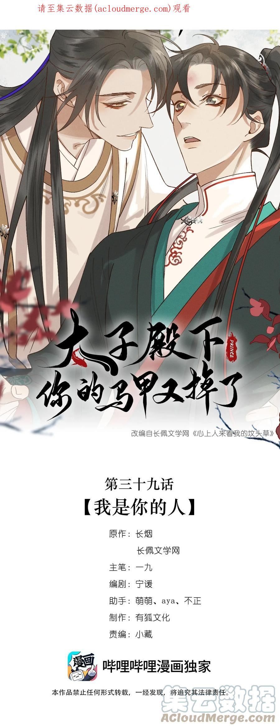 太子殿下你的马甲又掉了笔趣阁漫画,039 我是你的人1图