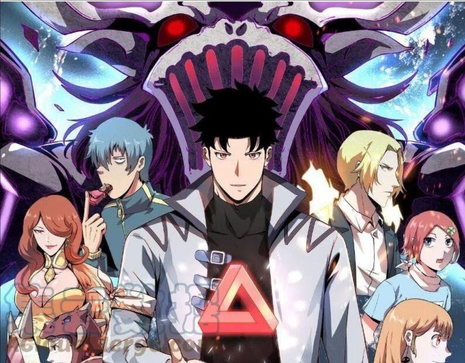 我靠bug上王者解说漫画,第51话 重生！斯塔耳刻三角！1图