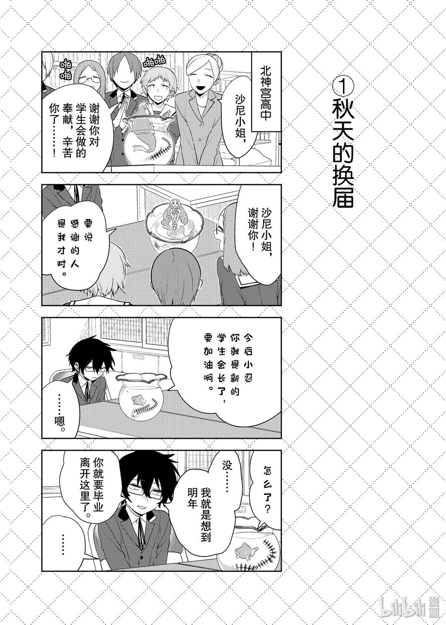 嫁给非人类漫画免费下拉式酷漫屋漫画,78 『有秘密的沙尼』等10个四格2图