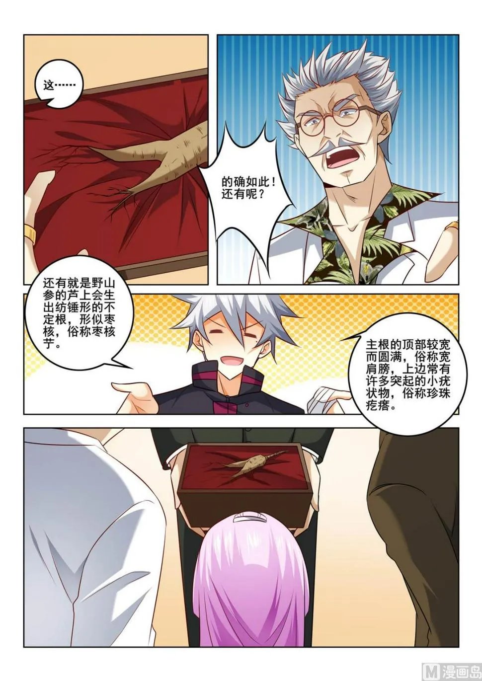 中华神医有声小说漫画,第317话  人参风波5图