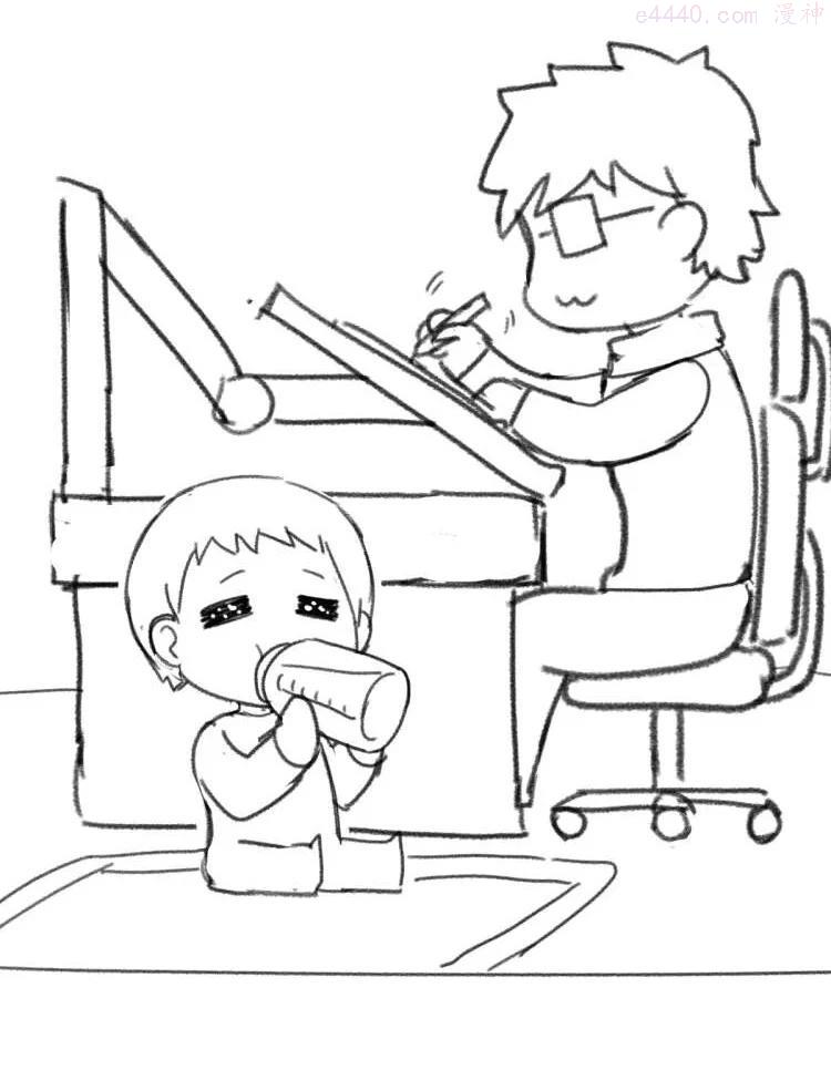 突然变小了?!百度百科漫画,延更一天 读者老爷们听我解释TT2图