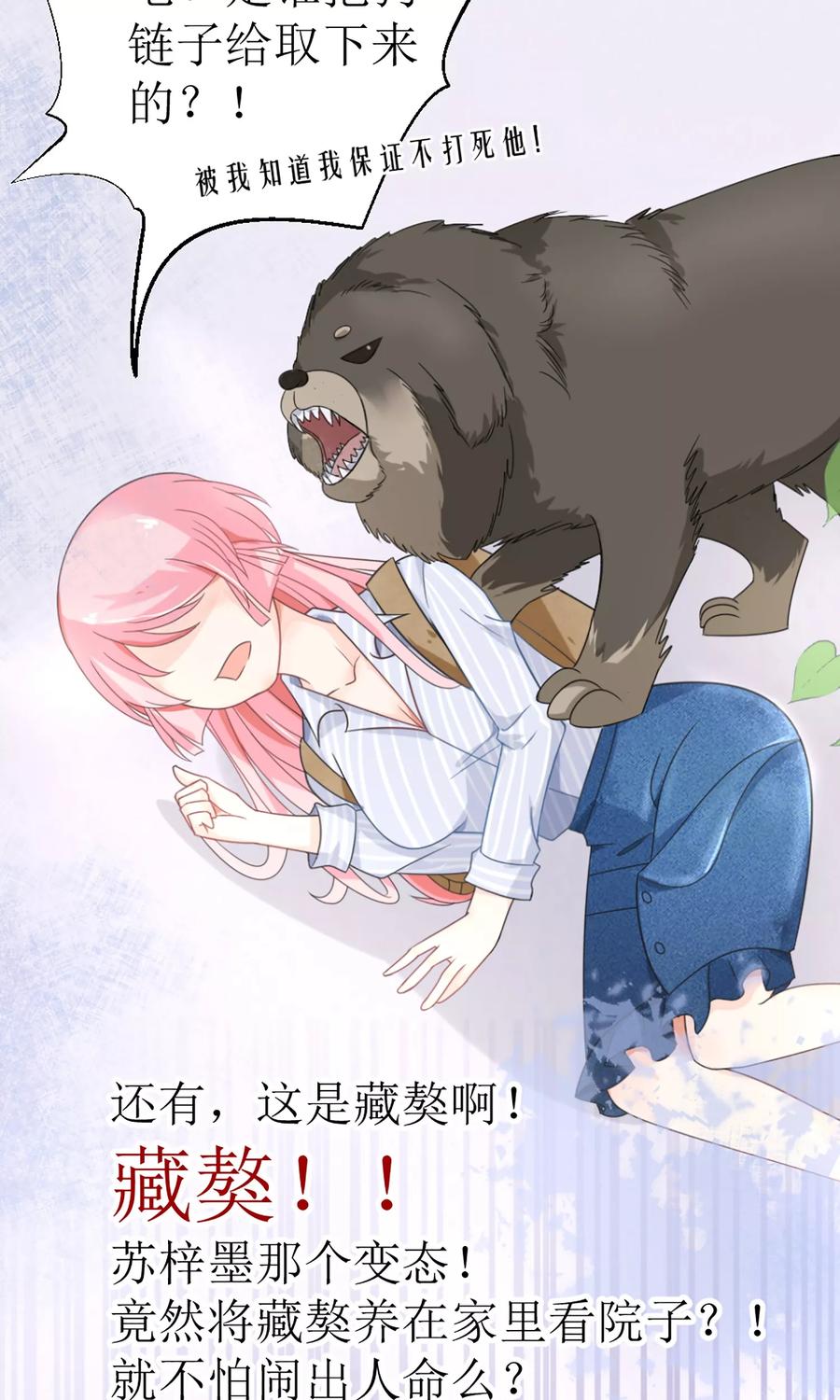 狼性总裁的魅惑新娘小说全文阅读漫画,第15话 被狗毁掉的美好生活！5图