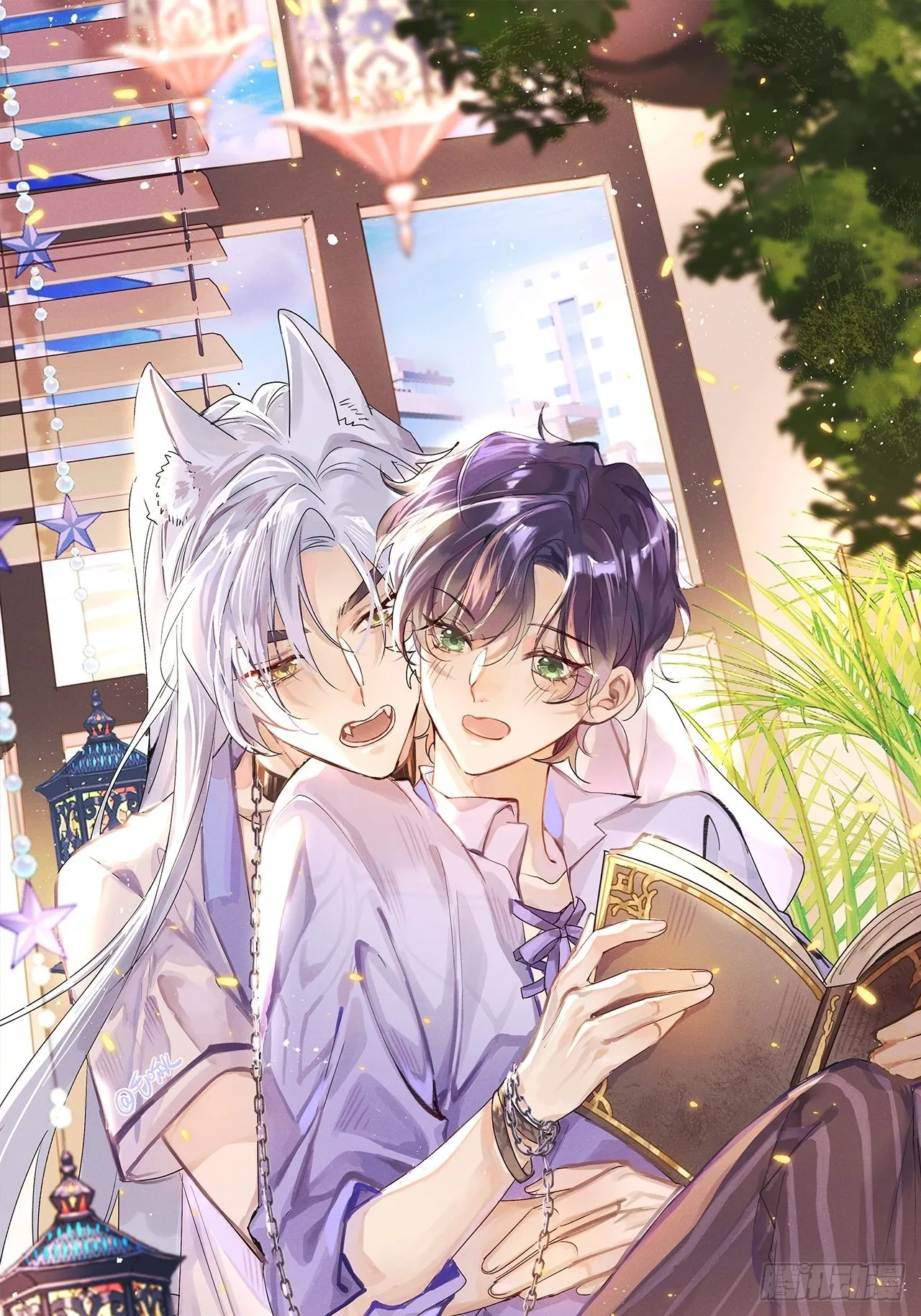 狼狼和晴晴漫画,第55话：余年的身世！？1图