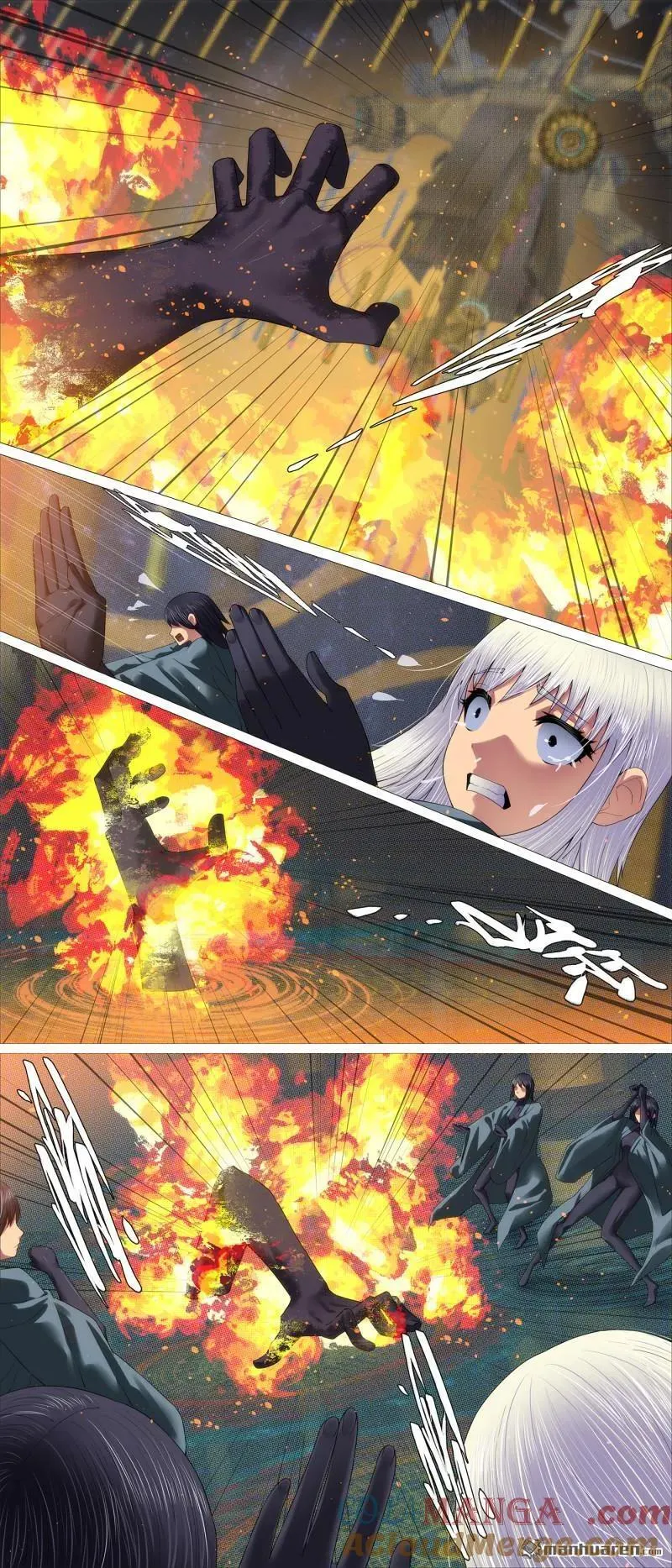 铁姬钢兵小说有全本吗漫画,第689回 日照九婴4图