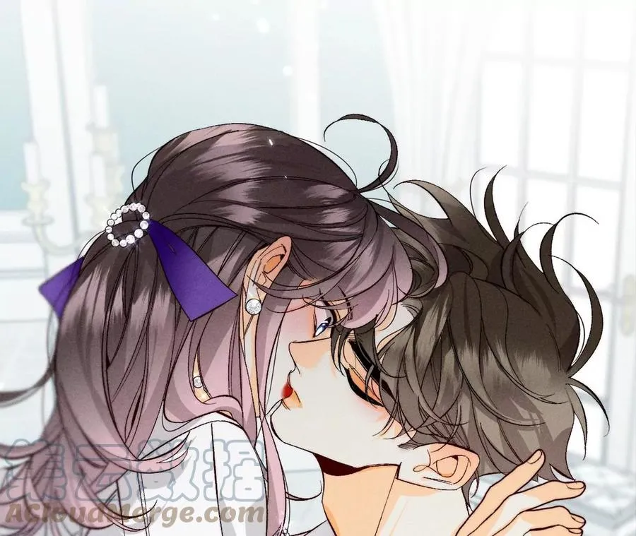 男友半糖半盐小说漫画,41·憋说话，吻我1图