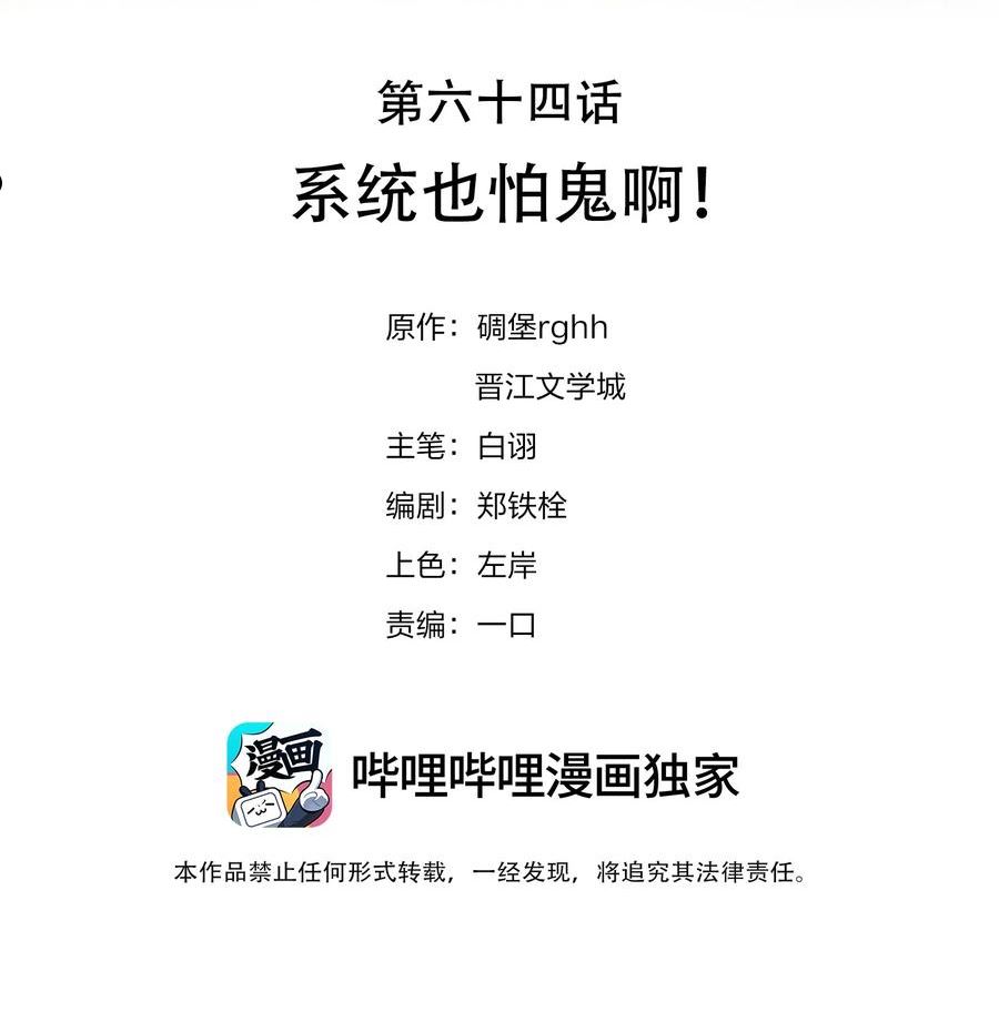 不做软饭男by碉堡堡全文免费阅读漫画,064 系统也怕鬼啊！2图