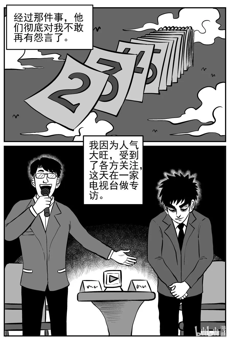 小智怪谈漫画解说漫画,127 恐怖漫画家（3）2图