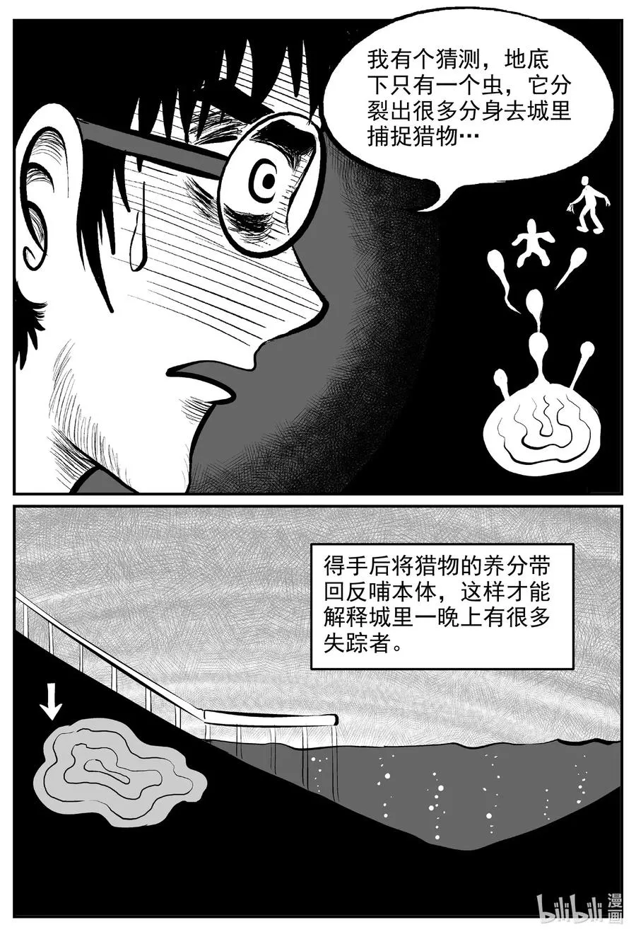 小智怪谈漫画解说漫画,558 嗜人之夜2图