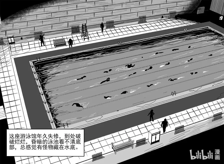 小智怪谈克苏鲁的末日漫画,329 水底深处（1）5图