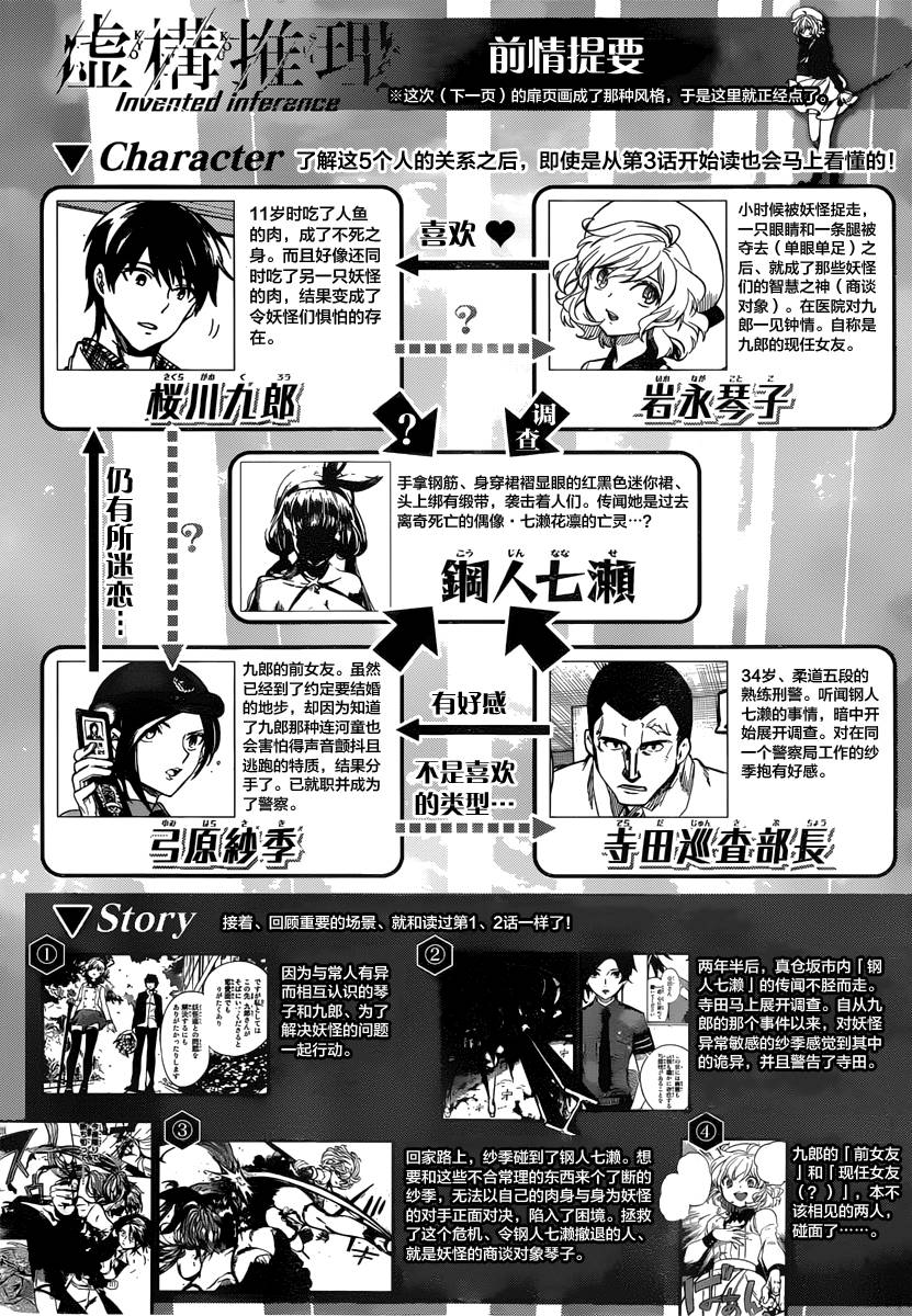 虚构推理完结了吗漫画,第3话偶像因钢筋而死1图