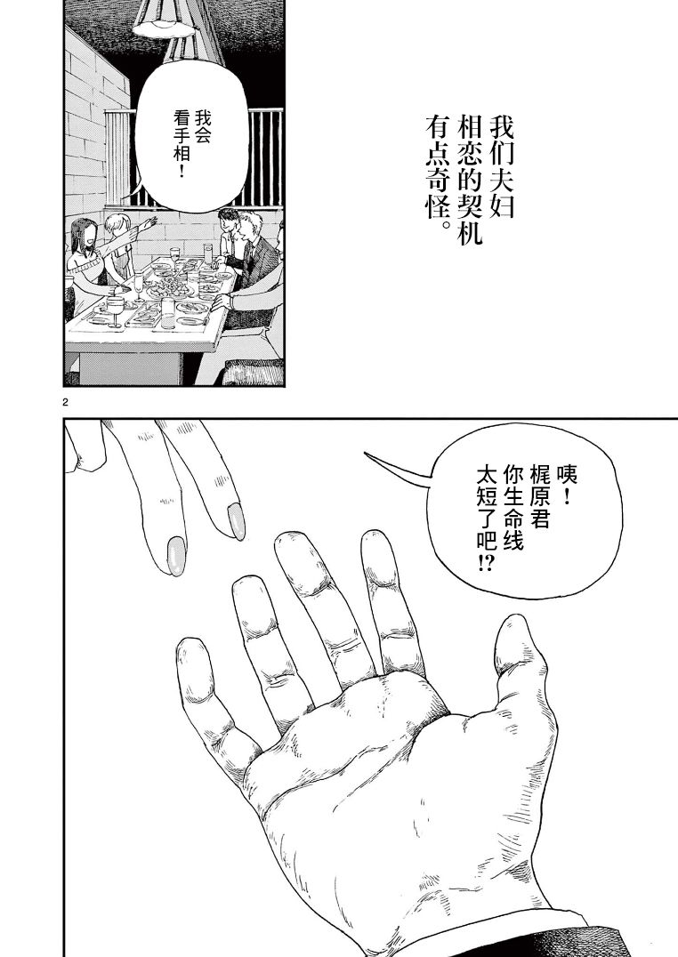 死前的百物语原版漫画,第6话生命线2图