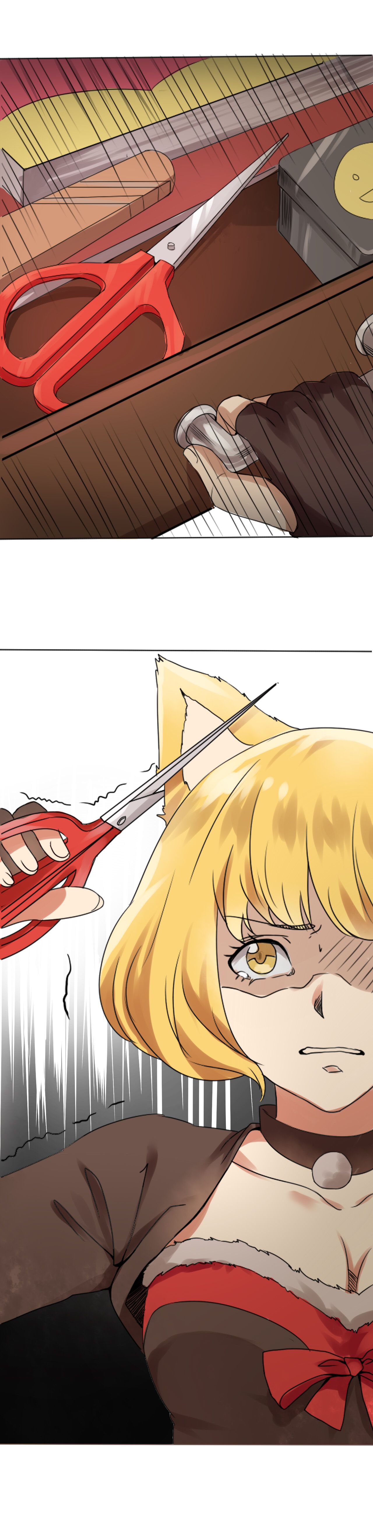 铜仁网官网漫画,第1章：猫耳少女5图