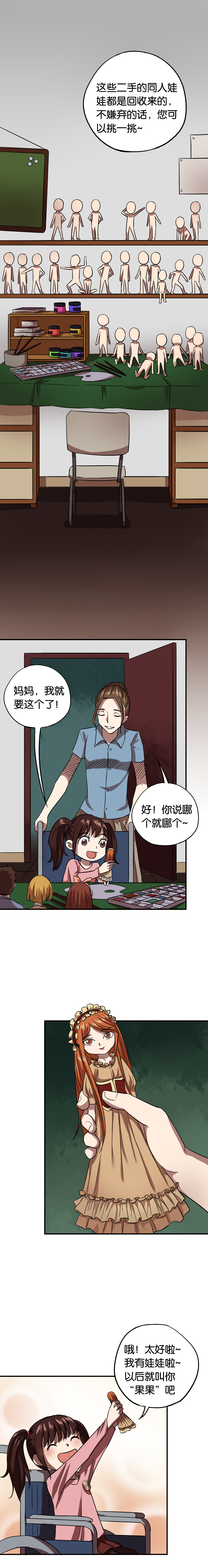 第五人格守墓人同人娃娃漫画,第17章：交换人生（上）4图