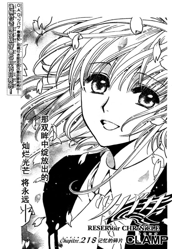 tsubasa小翼漫画,第218话1图