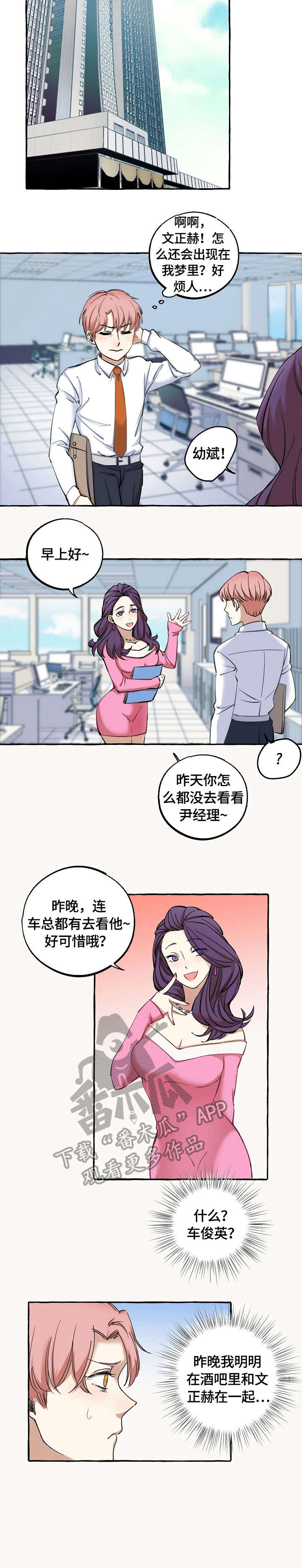 双重曝光婚纱照漫画,第16章：狐狸精5图