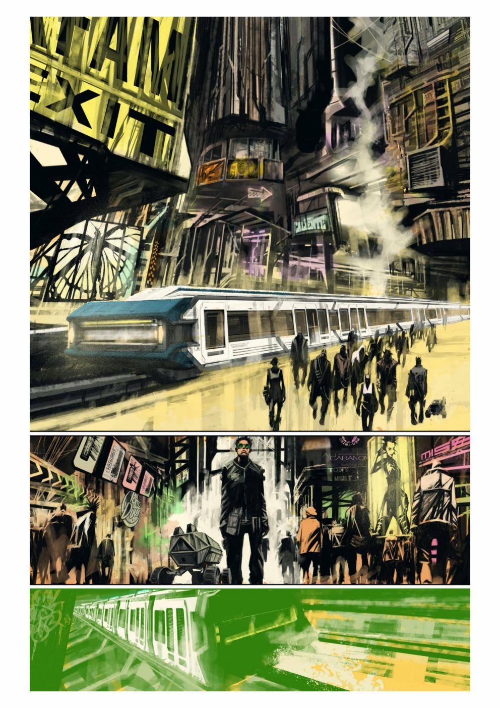 赛博朋克2077最全设置漫画,漫画：你的声音5图