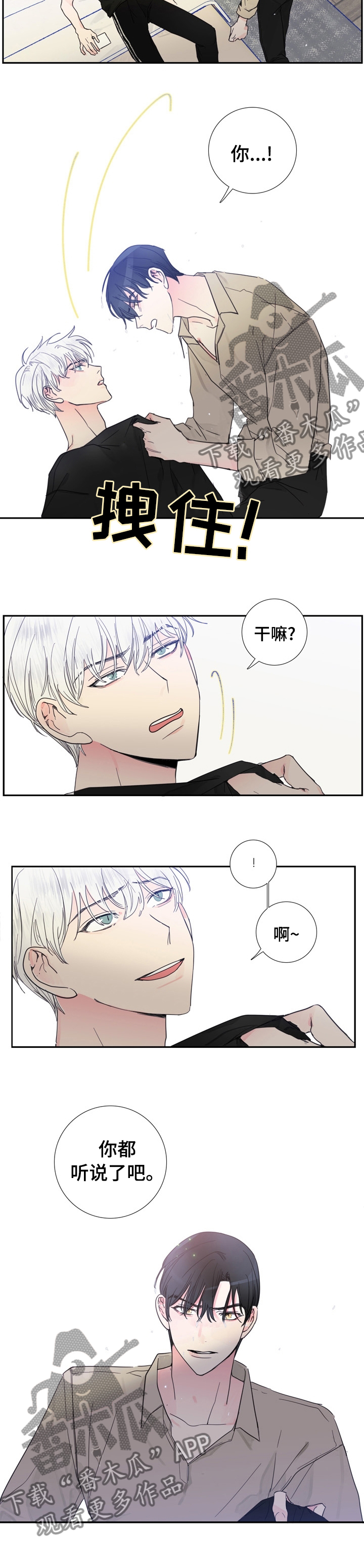 偶像剧霸道总裁电视剧漫画,第32章：你都听说了吧5图