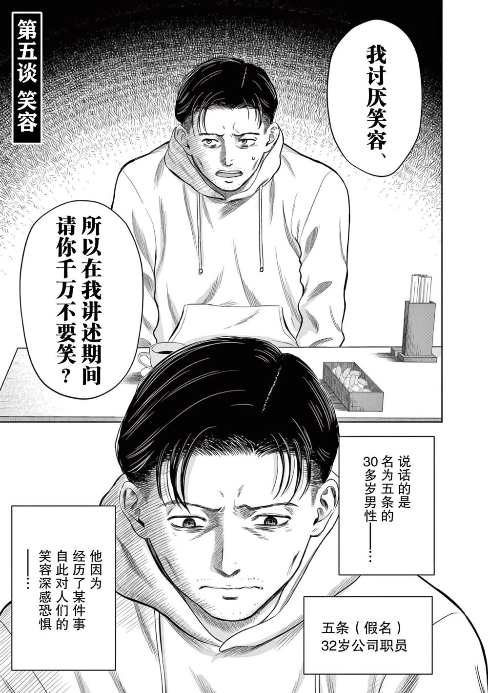 怪谈夜话:精神病人漫画,第5话3图