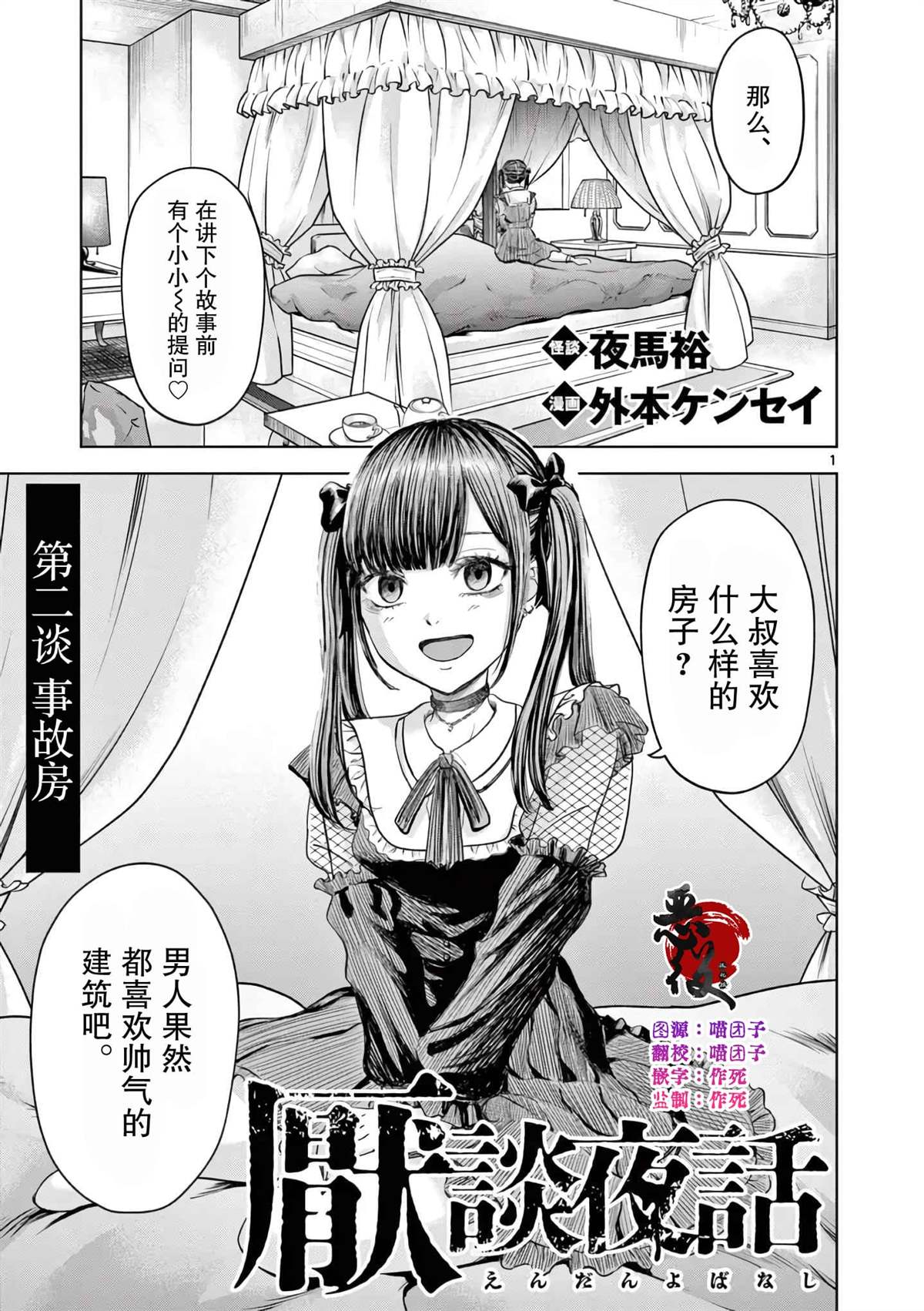 怪谈研究所漫画,第2话1图